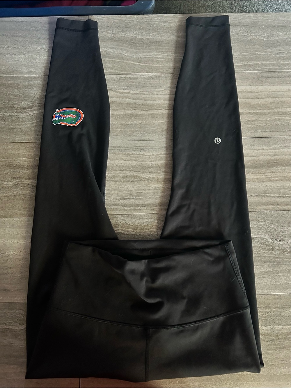 lululemon athletica Black High-Rise Leggings with Team Patch